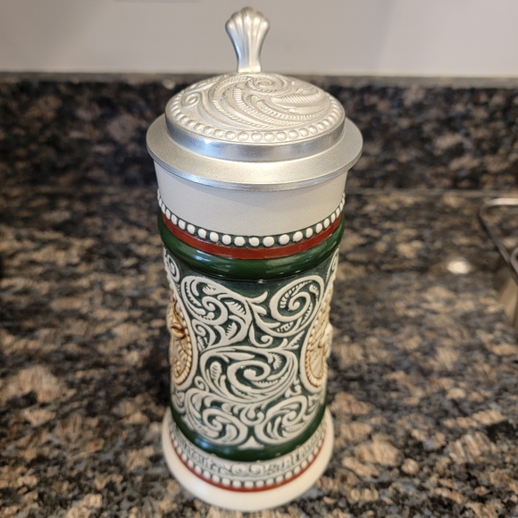 Avon 1978 Beer Stein "The Strike Rainbow Trout English Settler" Vintage - Picture 5 of 7